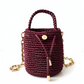Mochila en tono vino de diseño artesanal con acabados premium – Domenechsa Mochilas
